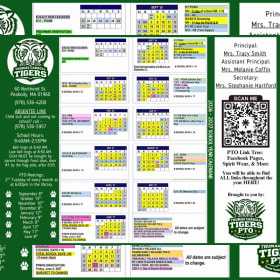 Calendar Fridge Magnet item