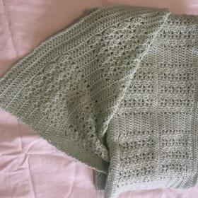 Photo of Pastel Green Baby Blanket