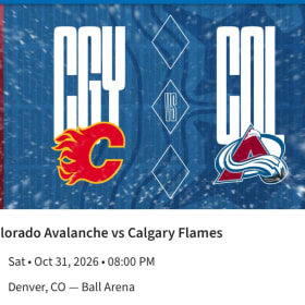 Photo of Avalance Game - 4 seats 10/31/2026