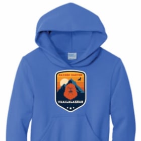 Trailblazer Spiritwear Youth Hoodie—Sapphire item