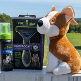 Short hair Furminator Basket item