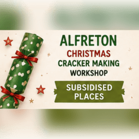 Photo of Christmas Cracker making  Workshop - Alfreton- Subisdised