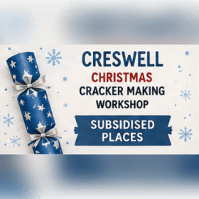 Photo of Christmas Cracker making  Workshop - Creswell - Subsidised