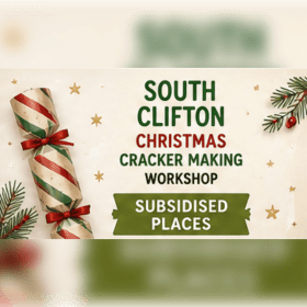 Photo of Christmas Cracker making  Workshop-South Clifton-Subsidised
