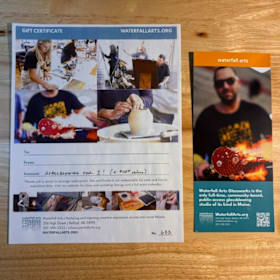 Glass Blowing Class Value $110 item