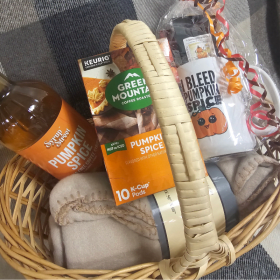 Photo of Pumpkin Spice Coffee Basket