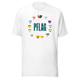 PFLAG Circle ofPride 100% combed & ring-spun cotton T-shirt item