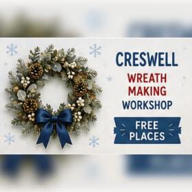 Photo of Christmas wreath making workshop - Belper - Free