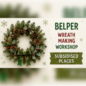 Photo of Christmas wreath making workshop - Belper - Susidised