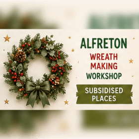 Photo of Christmas wreath making workshop - Alfreton - Subsidised