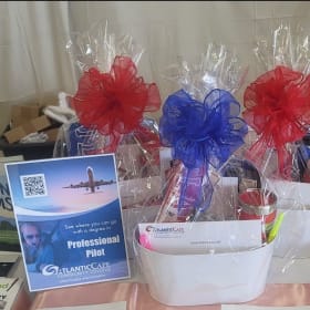 Atlantic Cape Community College Basket + Flight Sim Session item