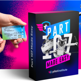 Pilot Institute Part 107 Online Course + Swag item