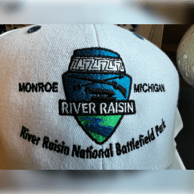 River Raisin National Battlefield Park Monroe Michigan Cap item