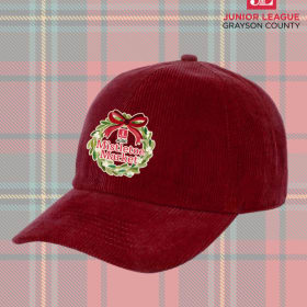 Mistletoe Market Corduroy Hat item