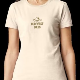 WOMENS MEDIUM Tan T-shirt item