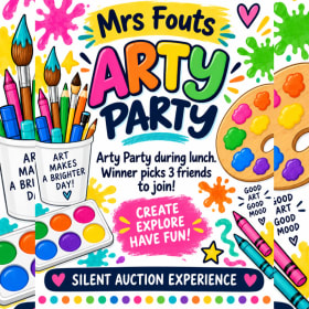 Arty Party with Mrs Fouts item