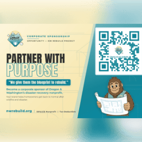 Logo and website on NWRP handouts item