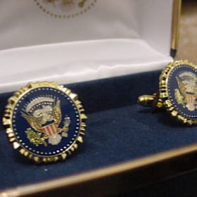 Photo of Presidential Collectible: Donald J. Trump Cufflinks signed