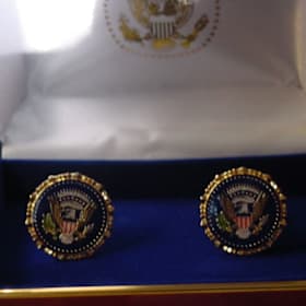 Photo of Presidential Collectible: Donald J. Trump Cufflinks signed