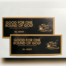 Photo of $250 Rush Creek 2 Rounds of Golf Gift Certificates