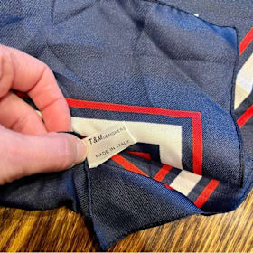 Photo of Vintage “The Presidents” Signature Scarf by Millicent
