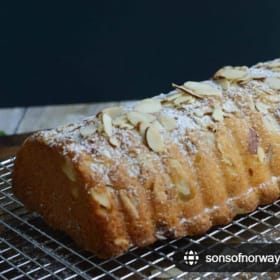 Norwegian Almond Cake - HALF item