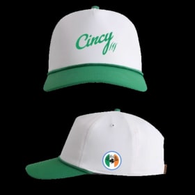 Photo of Cincy Hat - White & Green