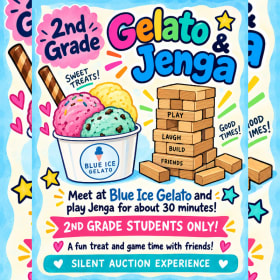 2nd Grade Gelato &Jenga item
