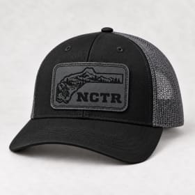 Photo of Nevada County NCTR Leather Patch Snapback Hat