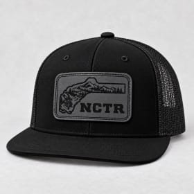 Photo of Nevada County NCTR Leather Patch Snapback Hat