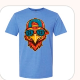 Photo of Adult Size - Roadrunner T-Shirt Pennant