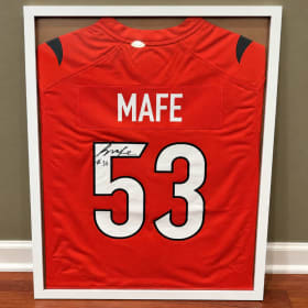 Boye Mafe Signed Bengals Jersey ($250 Value) item