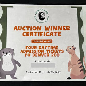 Denver Zoo item