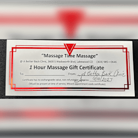 Massage item