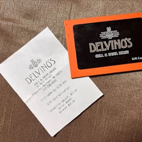 Delvino's Restaurant Gift Card Value $50 item