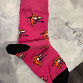 Photo of Pink OCSC Shark socks