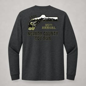 Photo of 2026 NCTR Long Sleeve - Charcoal (Extended Sizes)