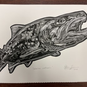 Bull Trout Fish Print item