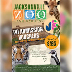 Photo of Jacksonville Zoo and Gardens Tickets (Value: $160)