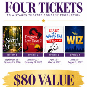 Stages Theater - 4 Tickets ($80 Value) item