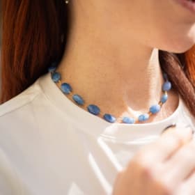 Blue Agate Choker item