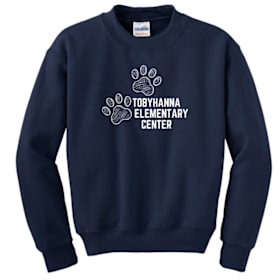Photo of Tobyhanna Elementary Center Crewneck Sweatshirt (Navy)