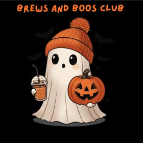 Photo of Caleigh’s “Brews and Boos Club” T-Shirt (Copy)
