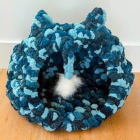 Blue Kitty Kozie item