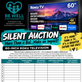 Photo of 60" Roku Smart TV 