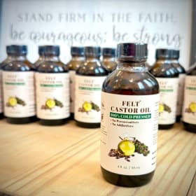 4 OZ Organic St. Lucian Castor Oil — Laurna Thompson item