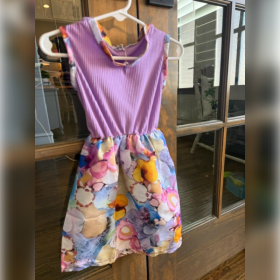 Hand-Sewn Purple Dress | 1-2 years item