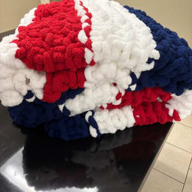 Photo of Handmade Crocheted Blanket 1/2