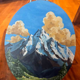 Photo of Climb Every Mountain Canvas Painting