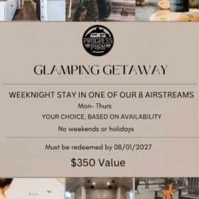 4. Glamping Getaway at Progress Park item